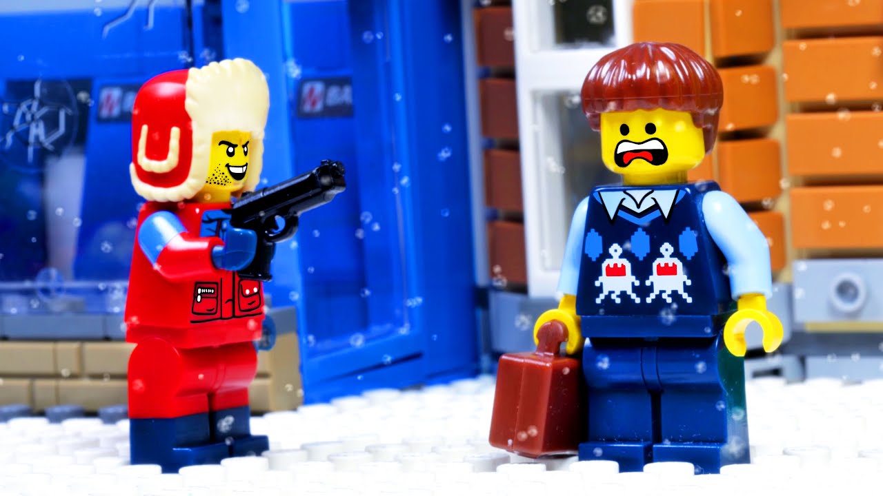 Lego City Winter Robbery - Stop Motion