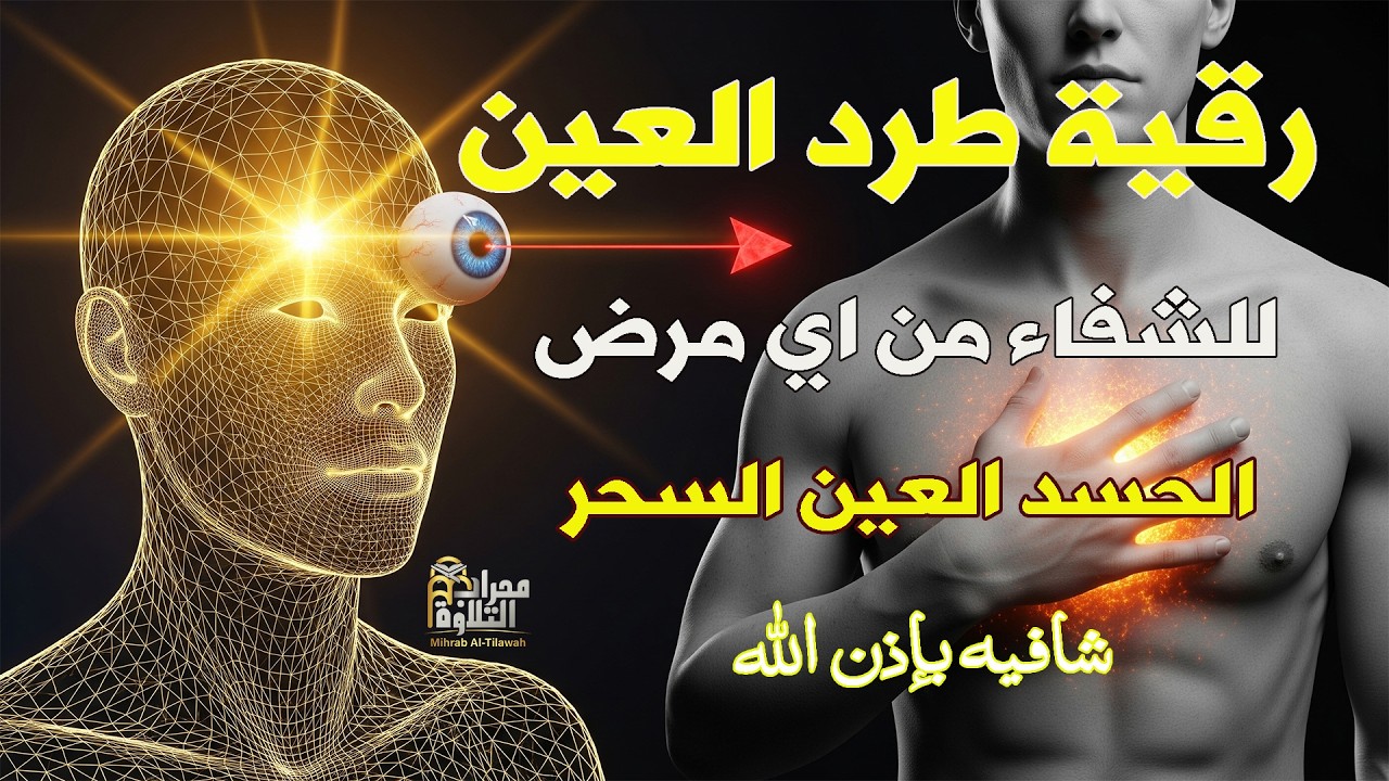 شاهد خروج الحسد والعين والهم والغم والأمراض من جسمك بعد سماع لهذا الحرز المبارك- وراقب النتيجة