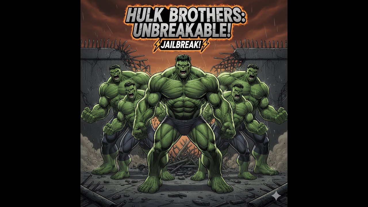 The five Hulk brothers united to create extraordinary strength, overcoming obstacles in prison