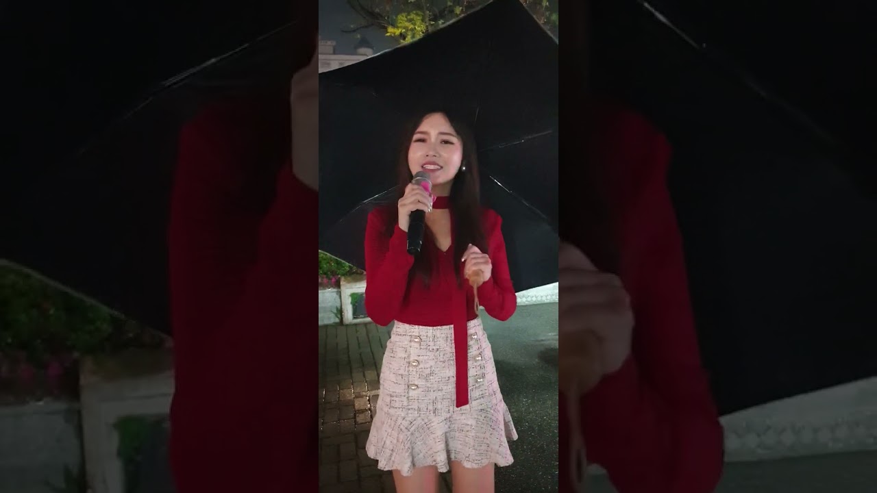 婷婷(三)   贏一口氣(＃張秀卿)     ＃雨中實況    街頭藝人表演   嘉義市文化公園B點   2026.02.28