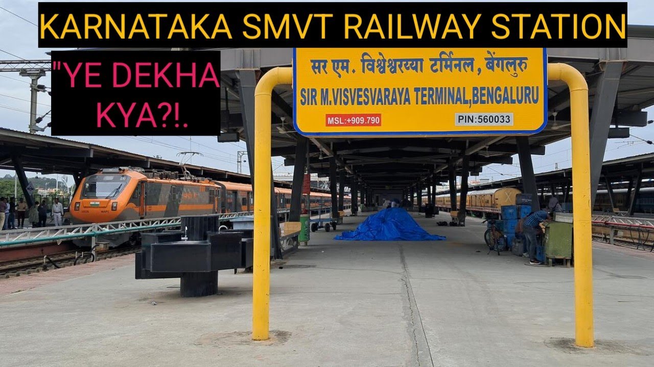 Karnataka Railway Station Vlog | Crowd,Trains & Reality
