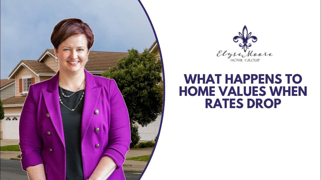 What happens to home values when rates drop? #plainfieldrealestate #buyingahome