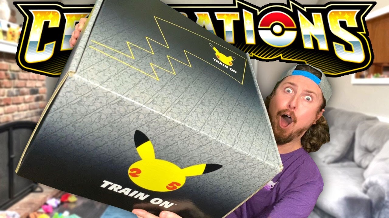 WORLDS BIGGEST POKEMON CARDS BOX EVER MADE! (Pokemon Celebrations Opening)