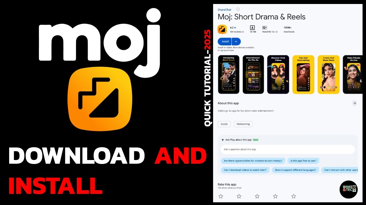 How to Install MOJ App on Android & iPhone Easily?