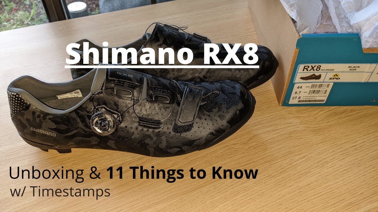 Shimano RX8 Carbon Gravel Shoes - 11 Things to Know + Unboxing, Fit, Sizing, Initial Review
