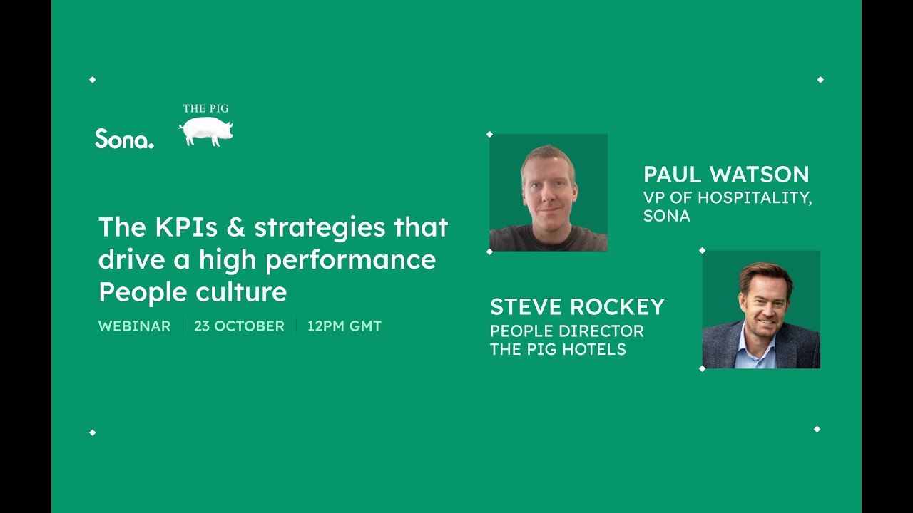 The KPIs & strategies that drive a high performance People culture