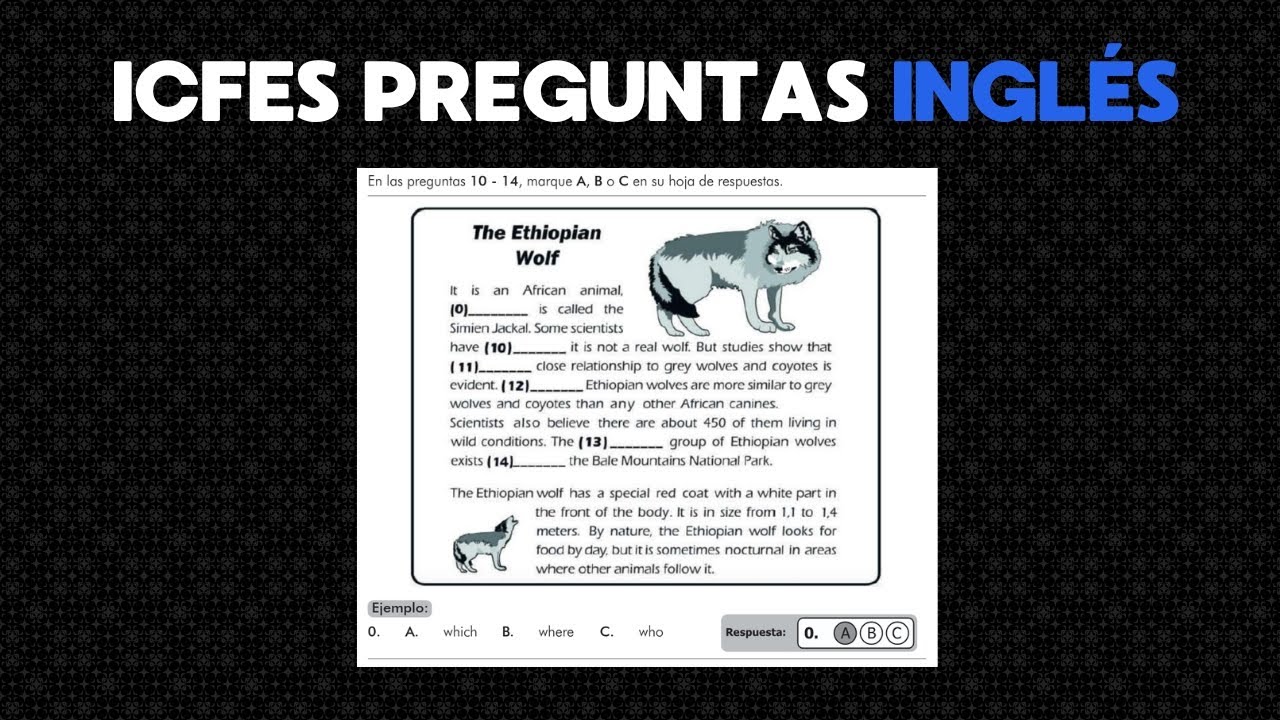 ICFES 2025 INGL&Eacute;S completar espacios en blanco EXPLICADOS