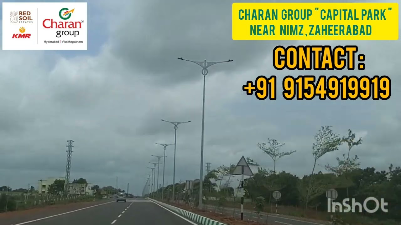 Capital Park , DTCP &  RERA Layout., Near  NIMZ, Zaheerabad, Plots for Sale @+91 9154919919