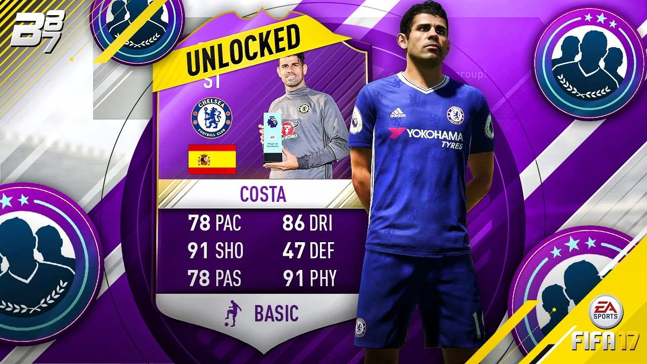 EPL PLAYER OF THE MONTH SQUAD BUILDER CHALLENGE! (SBC 88 POTM COSTA UNLOCK)