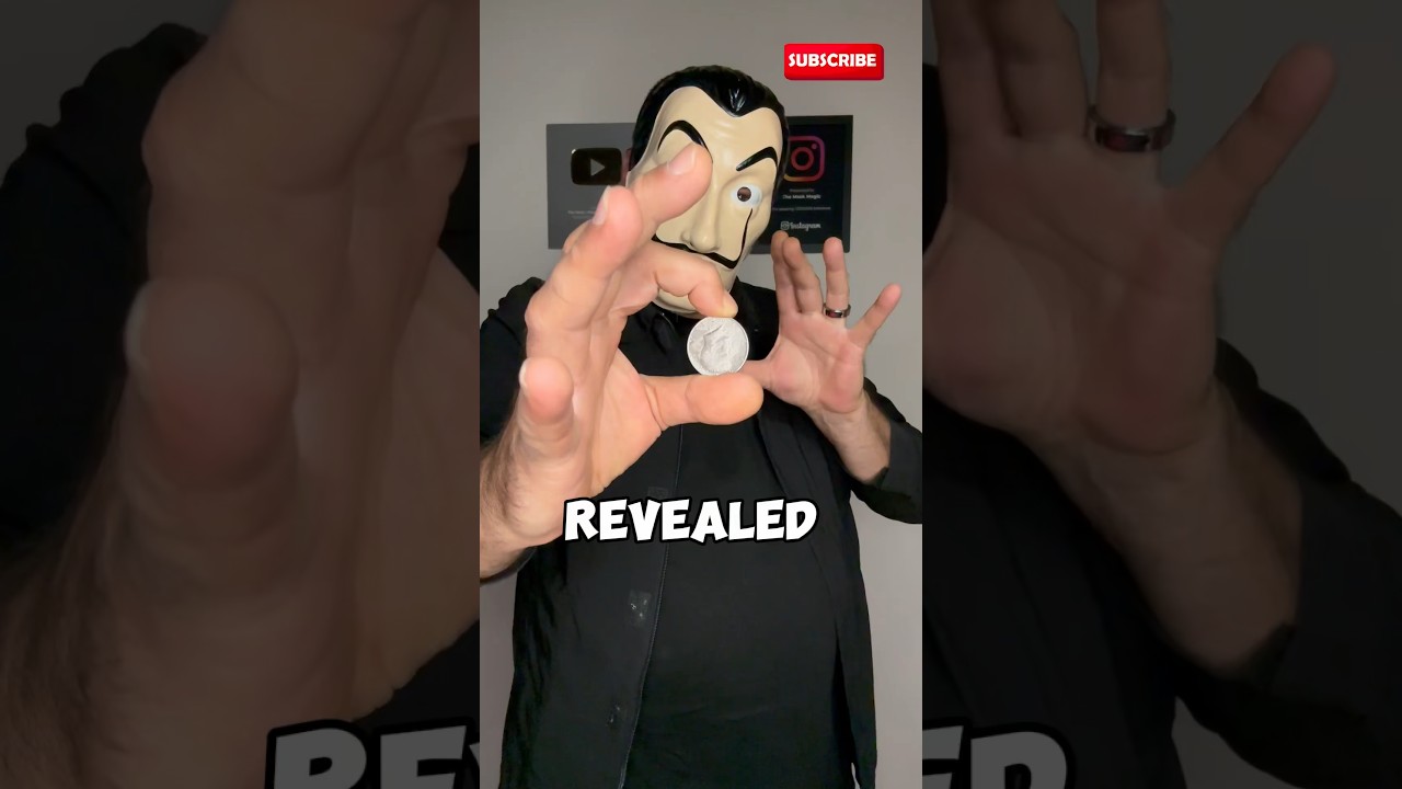 Awesome Coin Trick Revealed 😉 #tricks #magic #trending #viral #viralvideo #trend #tutorial