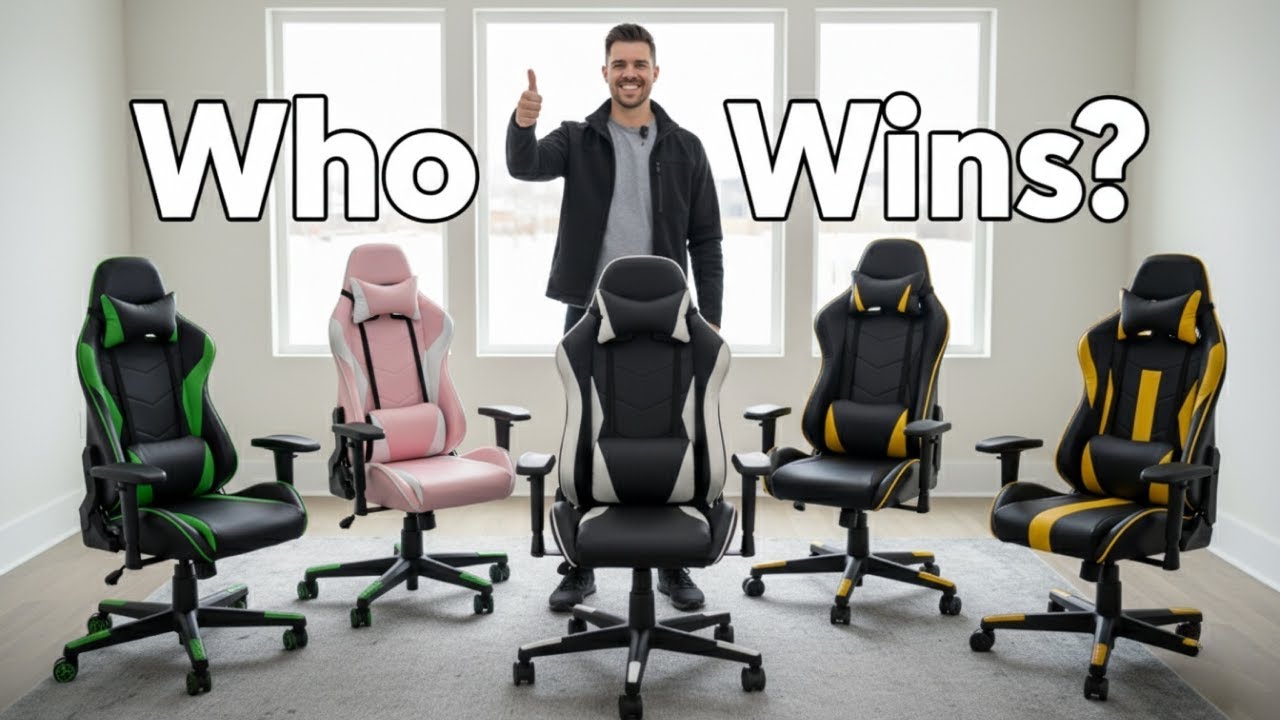✅ 7 Best BUDGET Gaming Chairs on Amazon [2025] Chairs for Gaming / Best Gaming Chairs for the Price