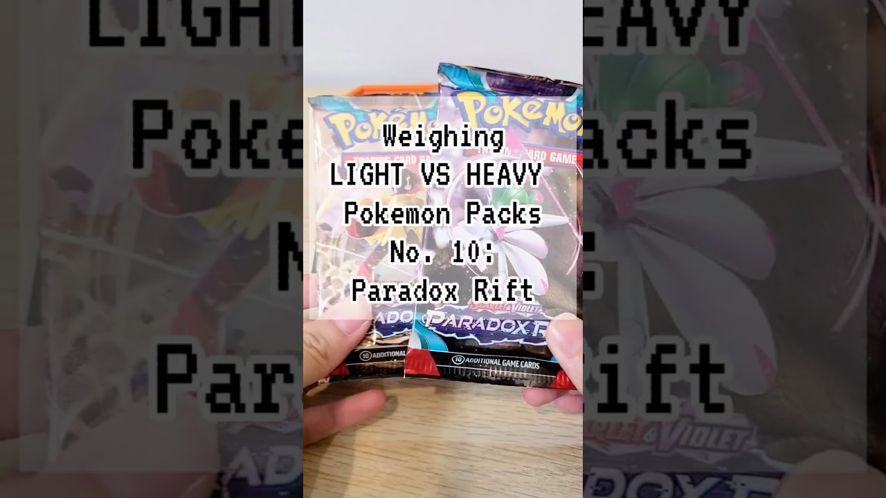 A REALLY HEAVY Pokemon Pack!
