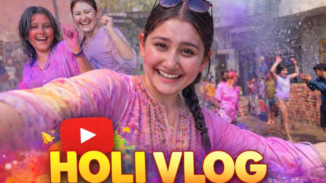 Merko bnadia jadu 🥲 happy holi 🌈😍❤️#garimasharmavlogs #holi #viral #familyvlogs 