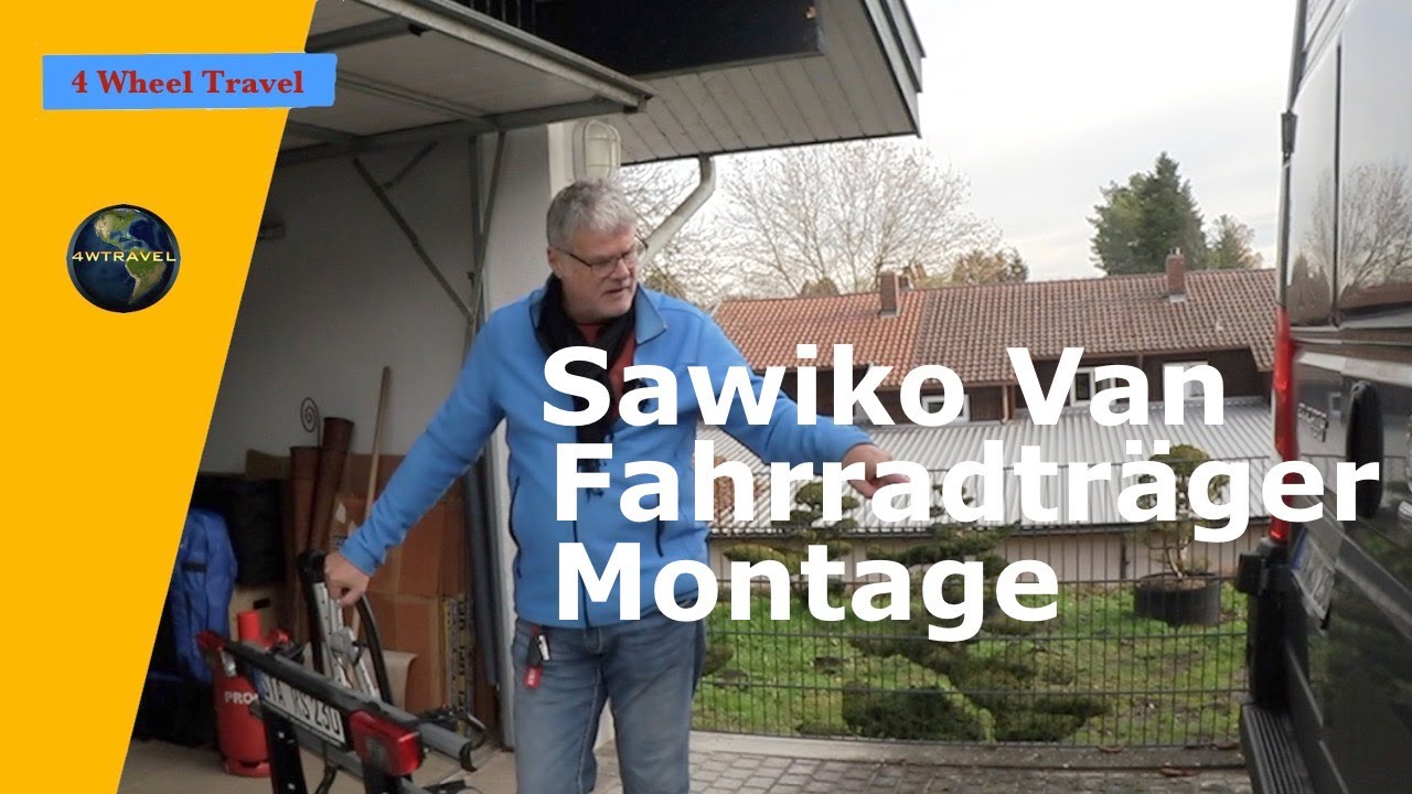 Fahrradträger Sawiko Van Montage