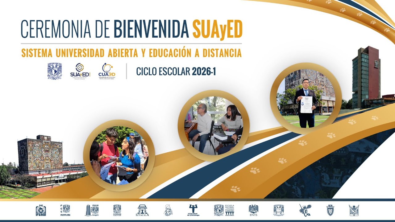 CEREMONIA DE BIENVENIDA SUAyED 2026-1