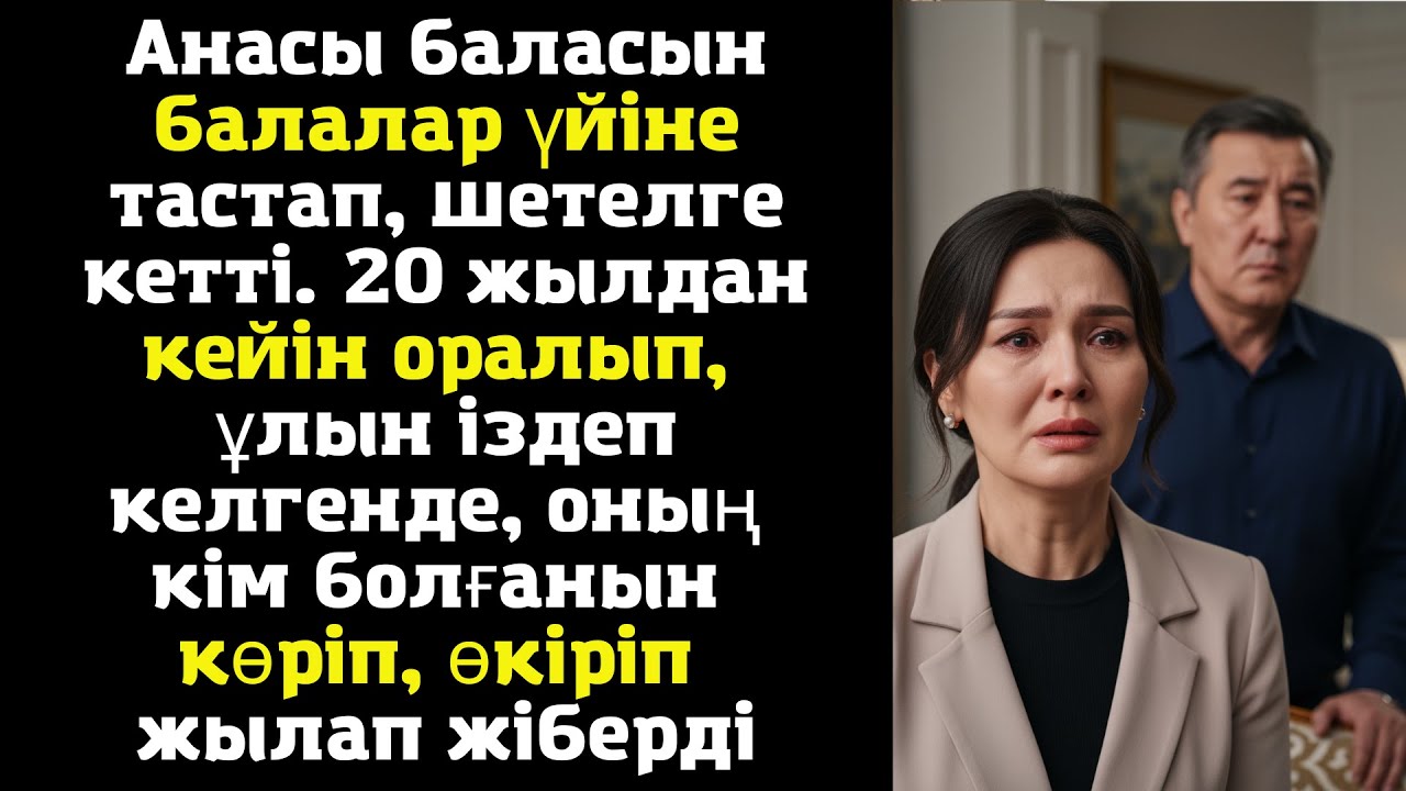 Мать оставила сына в детском доме и уехала за границу. Вернувшись через 20 лет, она отправилась н...