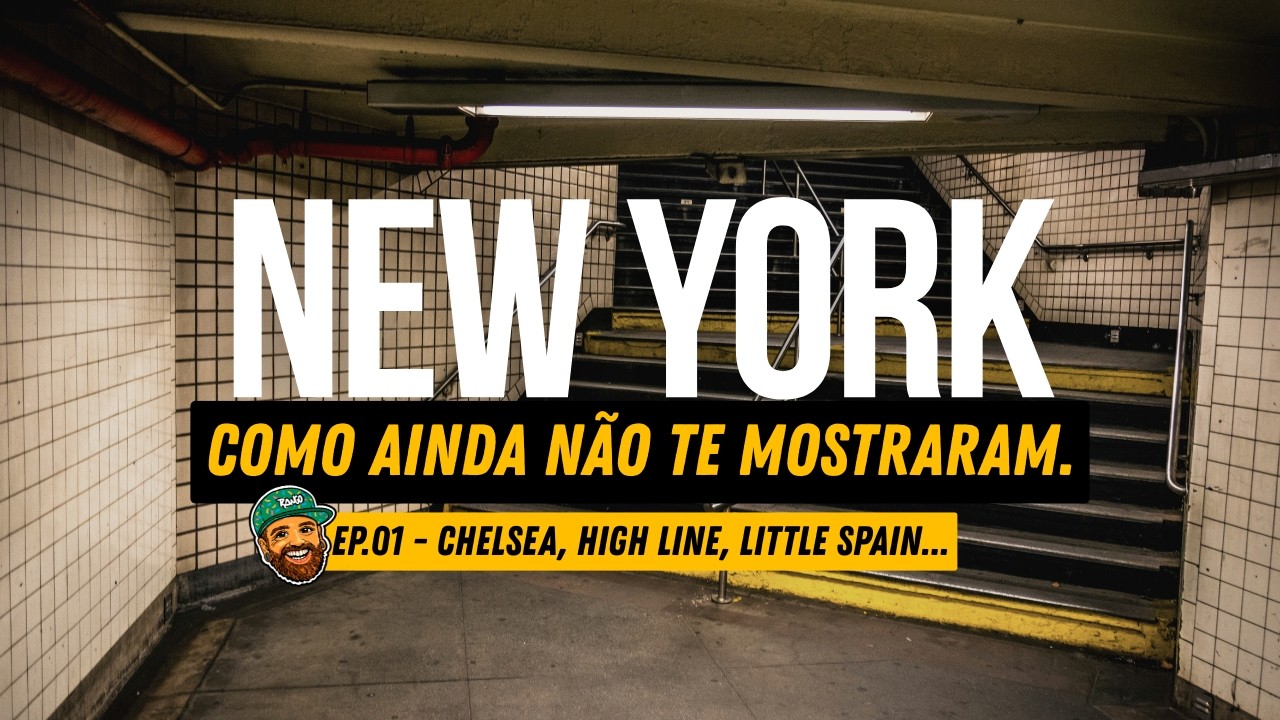 Rango em Nova York #01 | Cheguei em Nova York e fui direto comer no Chelsea
