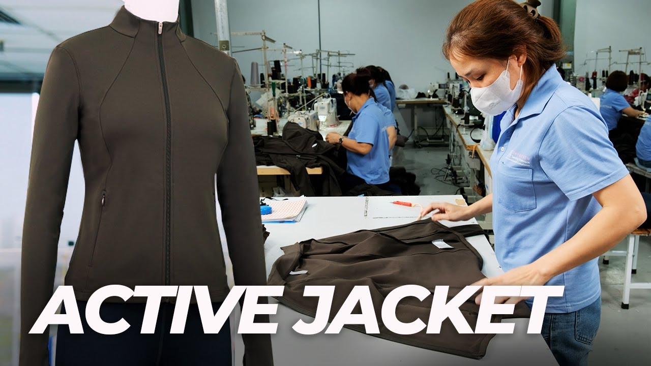 Mass Production of Women's Active Jackets with Excellent Skills | Vietnam Textile Insider