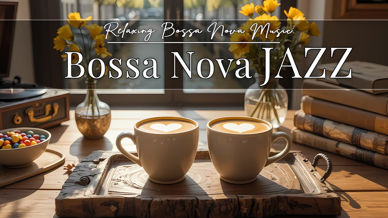 [Soft Bossa Nova Jazz] ☕ Relaxing Morning Coffee Music for Work, Study & Cozy Office Ambience
