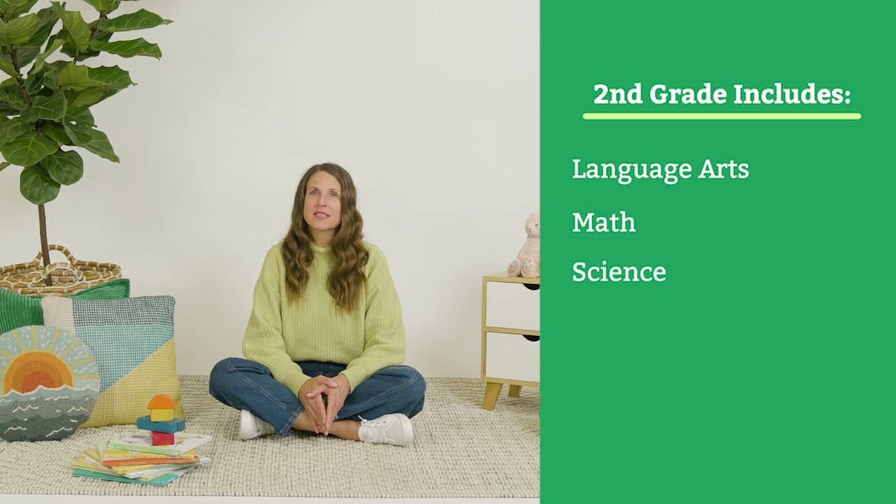 Second grade homeschool curriculum from Time4Learning