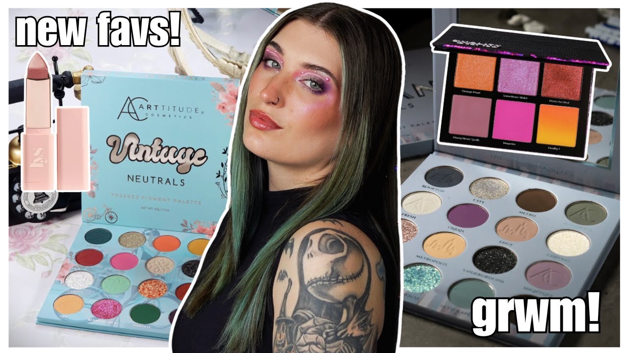Arttitude Cosmetics Vintage Neutrals & Urban Neutrals | GRWM