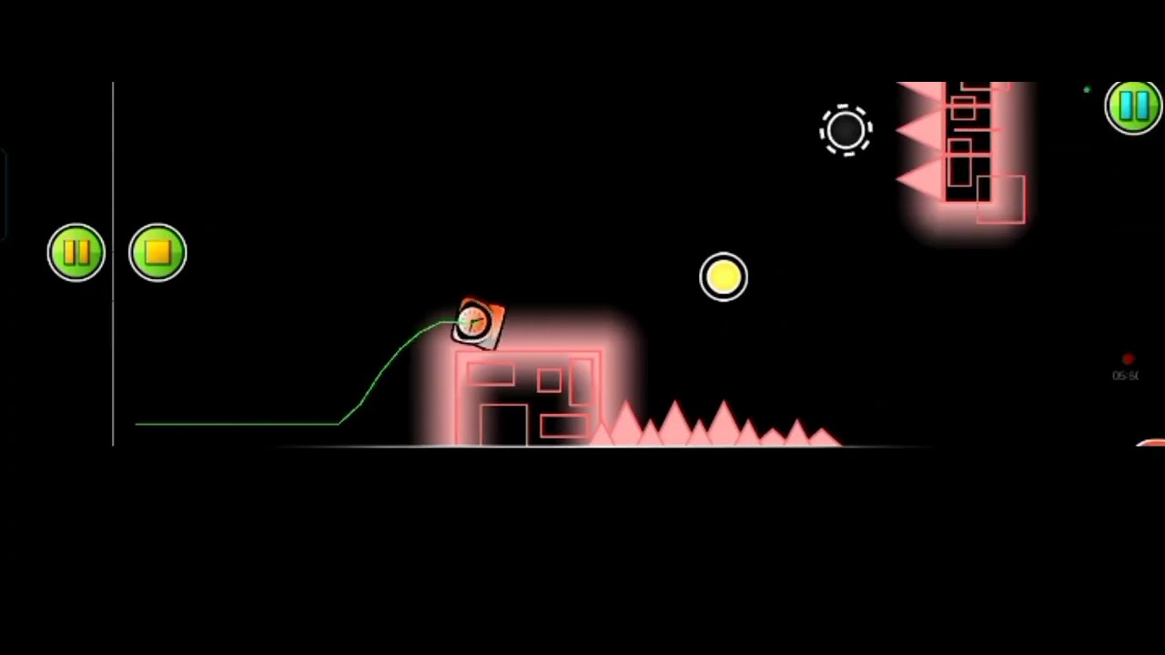 GEOMETRY DASH! ❤️😀сделал свой уровень и попроходил Blat Process