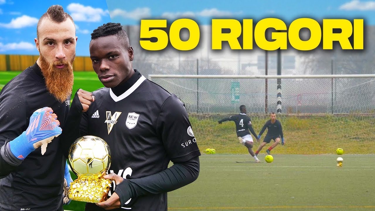 🧤⚽️ 50 RIGORI CHALLENGE: OFF SAMUEL (PALLONE D'ORO YOUTUBE)