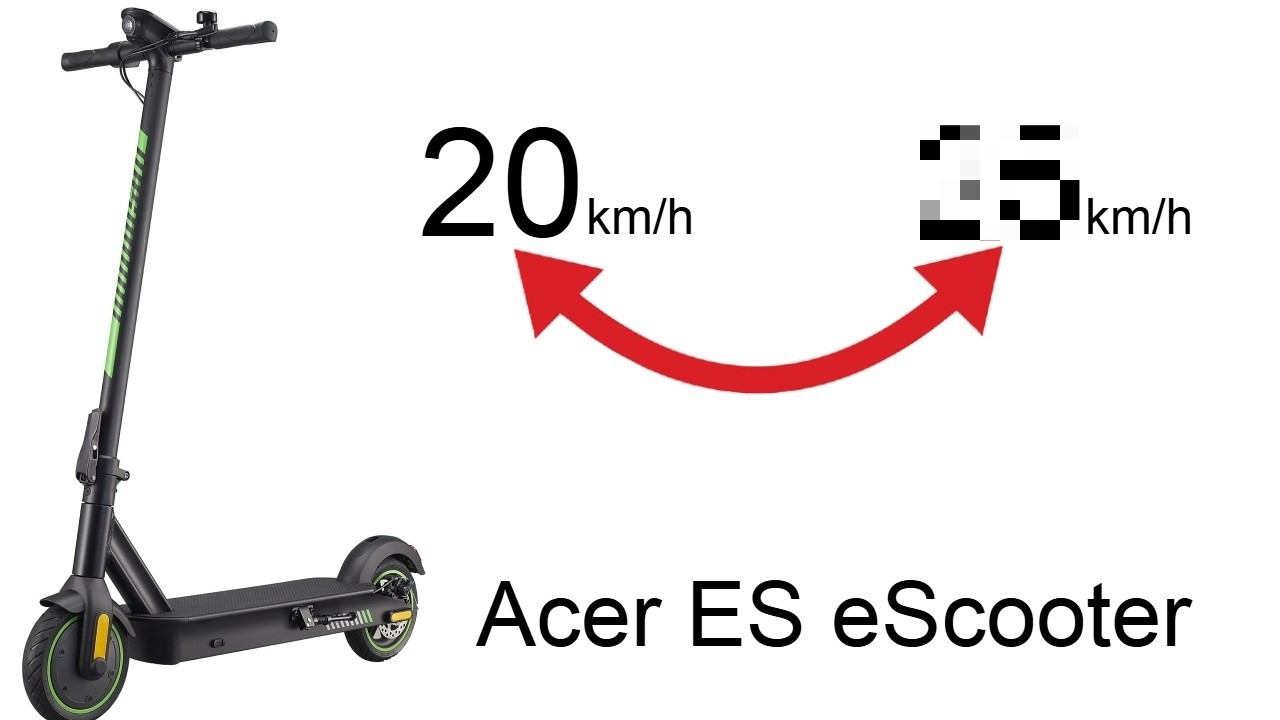 How to Increase SPEED Limit on Acer ES eScooter for FREE