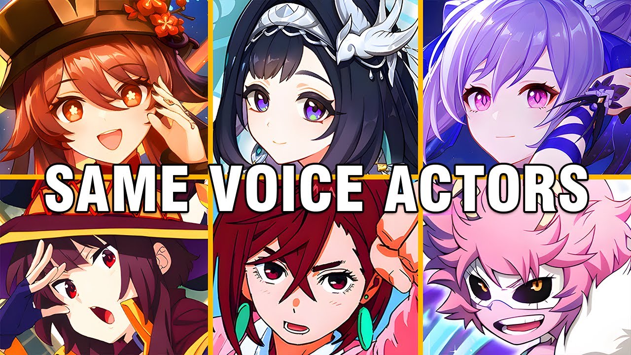 Genshin Impact All Liyue Characters Japanese Dub Voice Actors Seiyuu Same Anime Characters