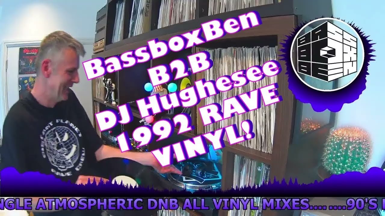 92 VINYL SPECIAL!! DJ Hughesee B2B BassboxBen - Distant Planet Crew!!