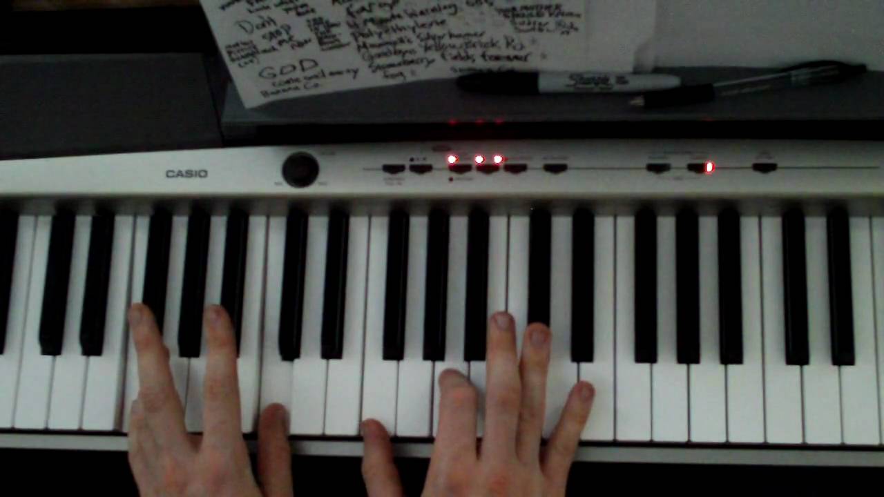 How To Play We Suck Young Blood by Radiohead (Piano Tutorial) PART 1