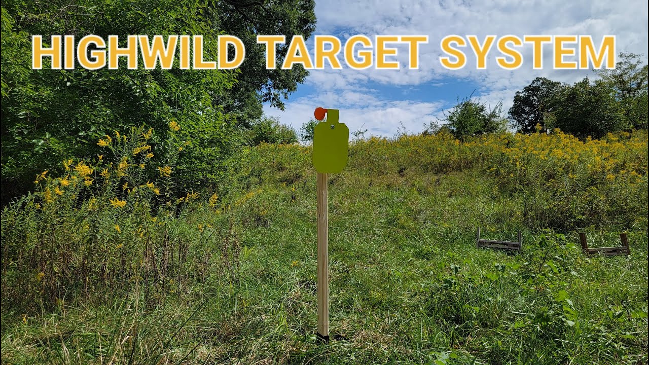 Highwild Target System With AR500 Hostage Target