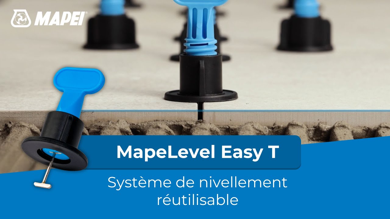 Corriger les irr&eacute;gularit&eacute;s entre les carreaux avec le syst&egrave;me de nivellement | MapeLevel Easy T