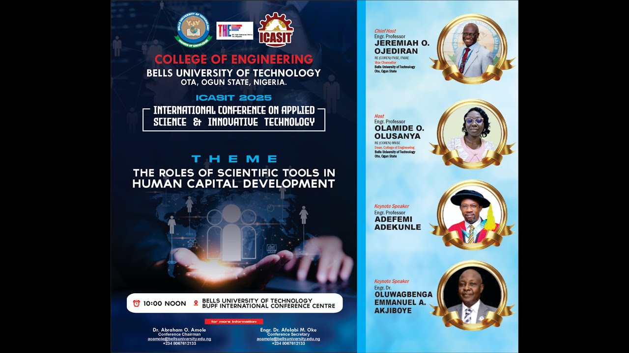 ICASIT 2025 CHAIRMAN'S OPENING REMARK