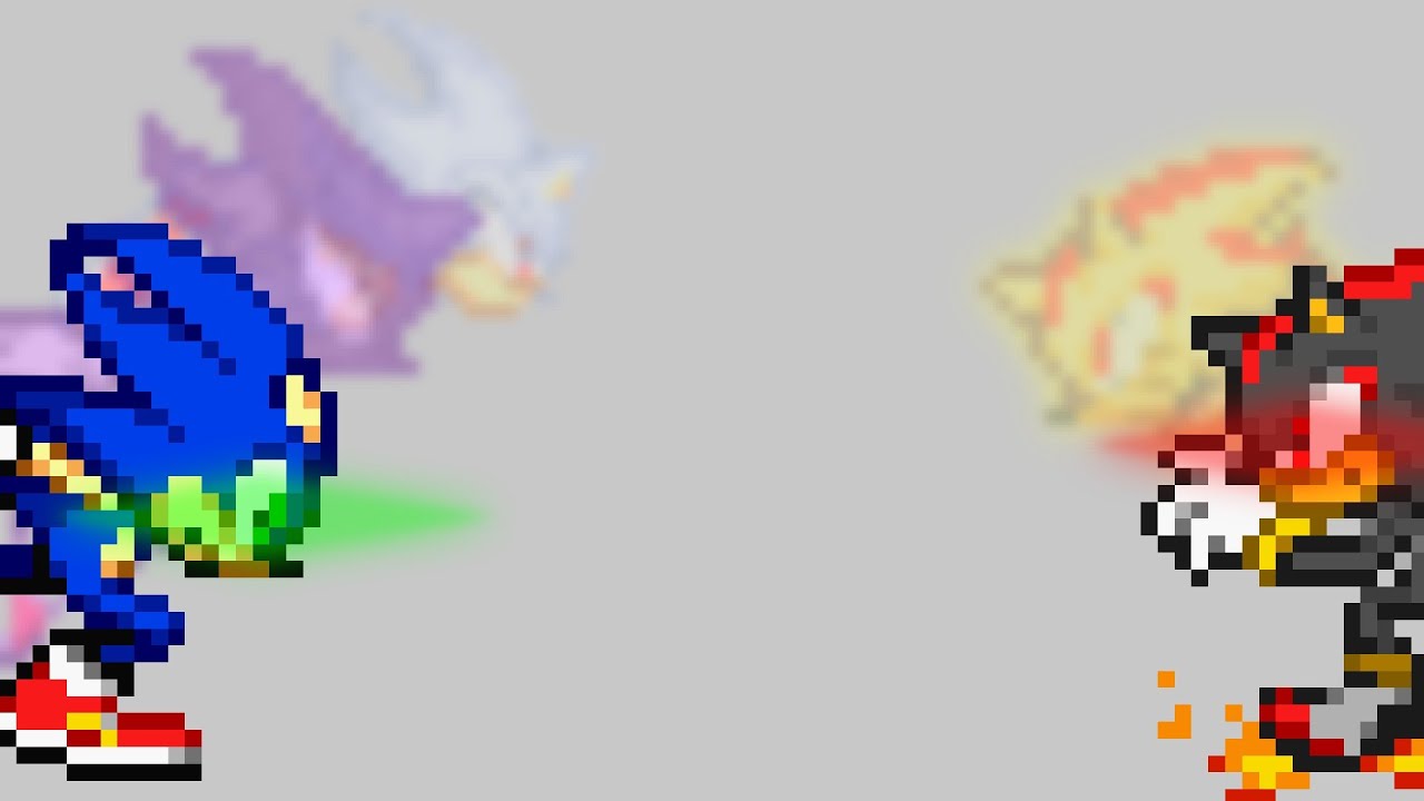 Sonic vs Shadow #sticknodes