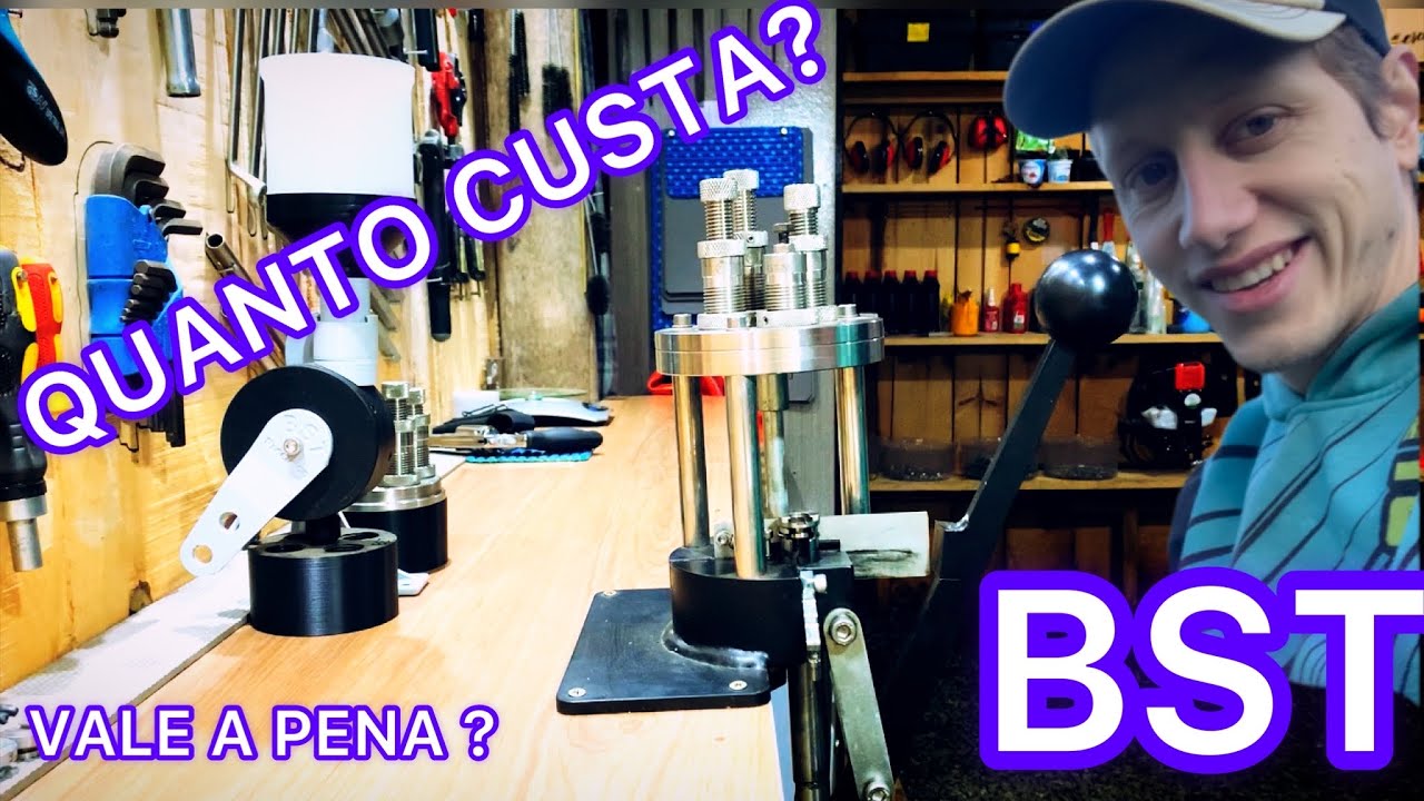 Maquina de Recarga de Munições BST P4-1 Após 1Ano