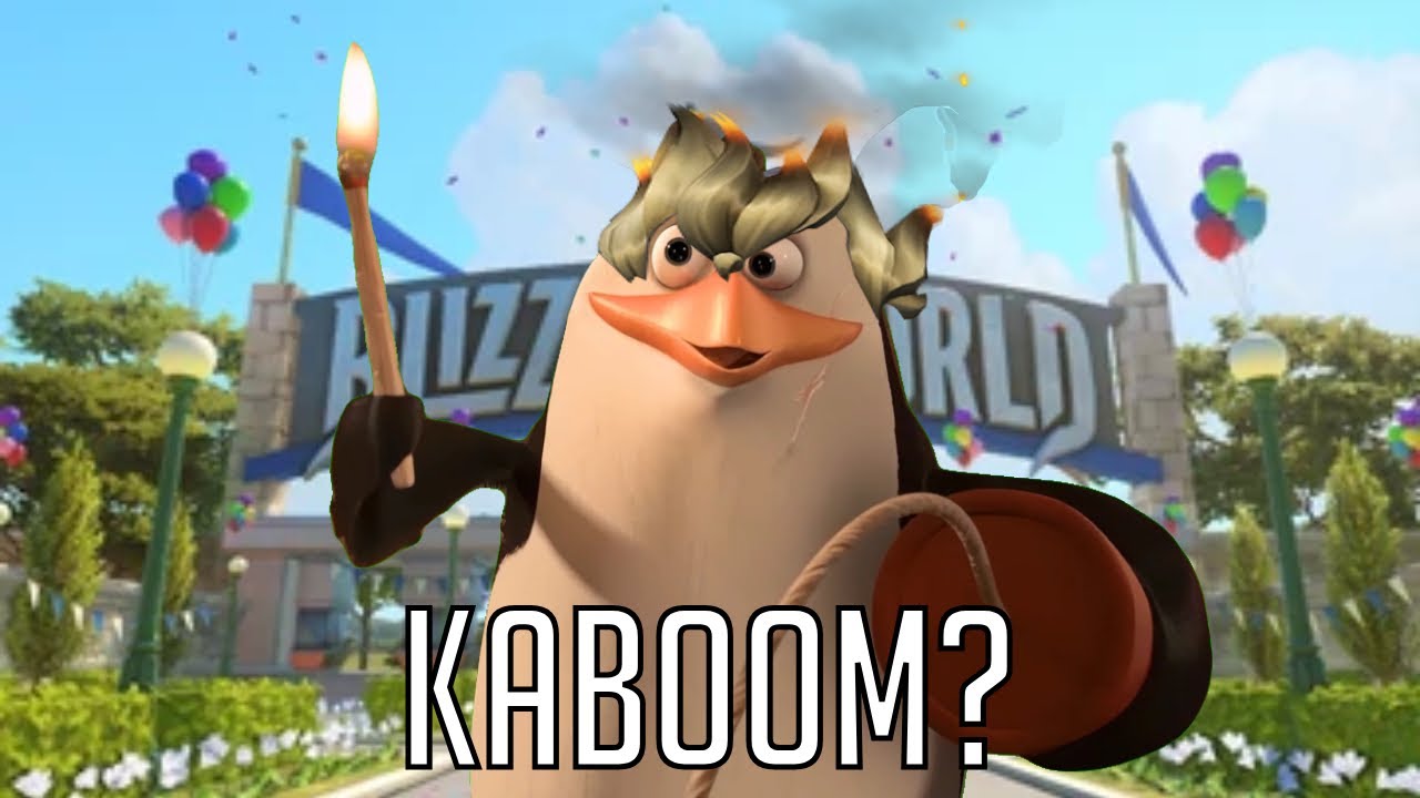 OVERWATCH, mas eu EXPLODO o meu TIME também