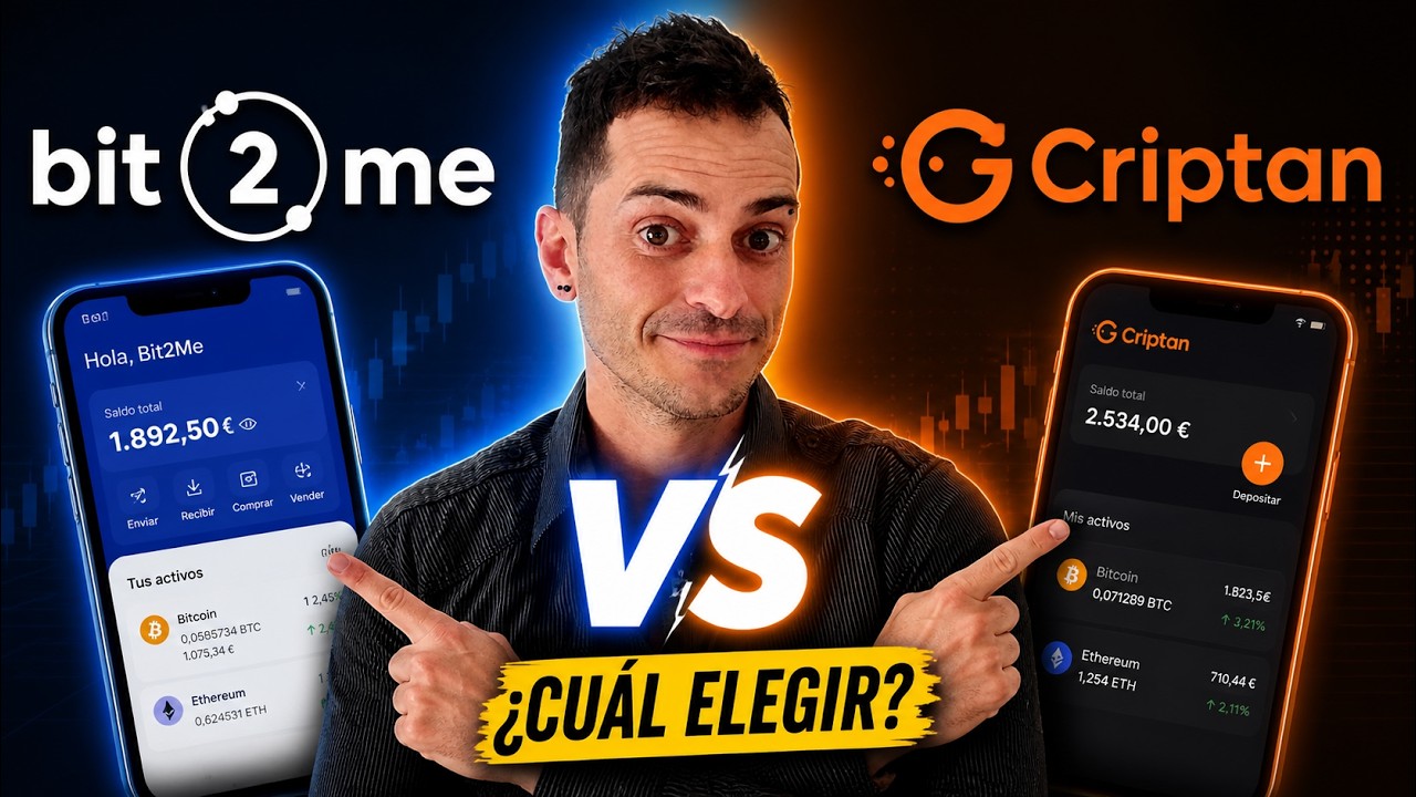 Bit2Me VS Criptan 🔴 Te Cuento las Diferencias...