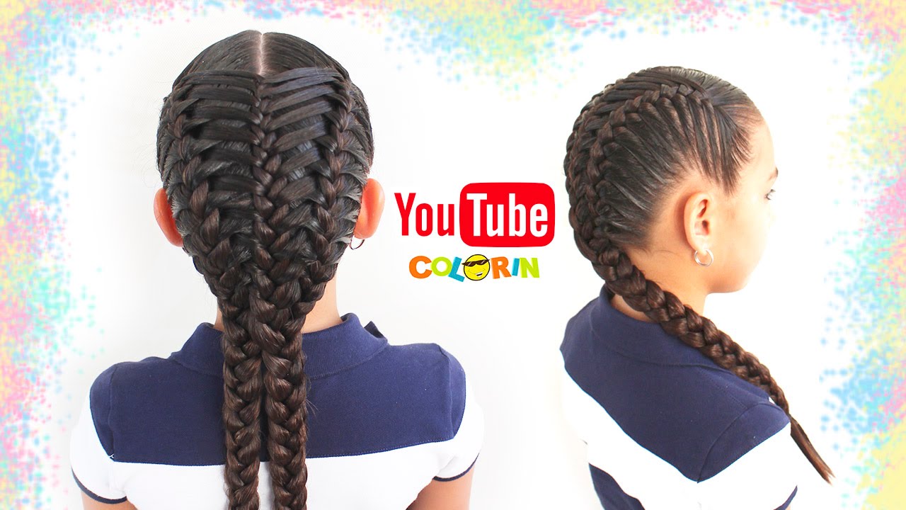 Trenza triple entrelazada | Trenza paso a paso