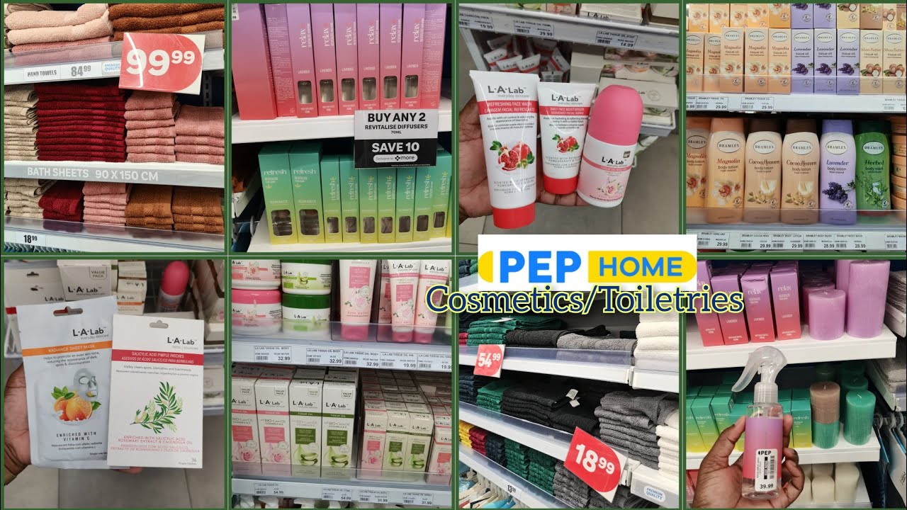 Pep Home || LA Lab/Bramley cosmetics and Toiletries || Face Mask || Face Wash || Tissue oil #pephome