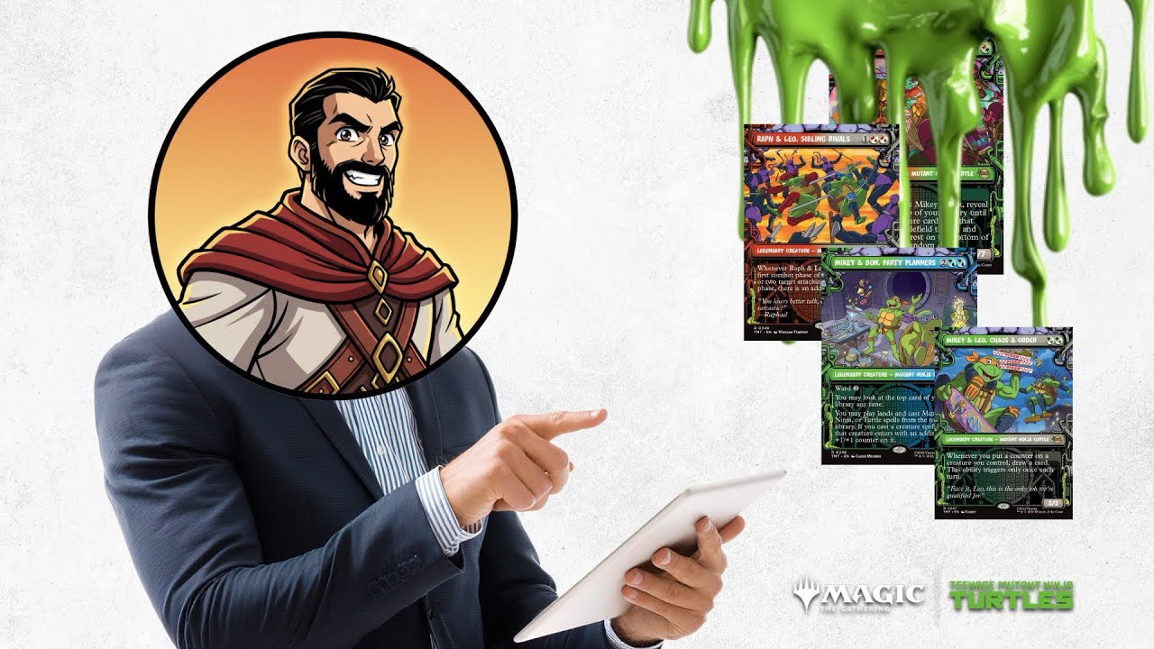 My first thoughts on TMNT Magic Arena Draft | first premier draft | blue red splash black #mtgxtmnt 