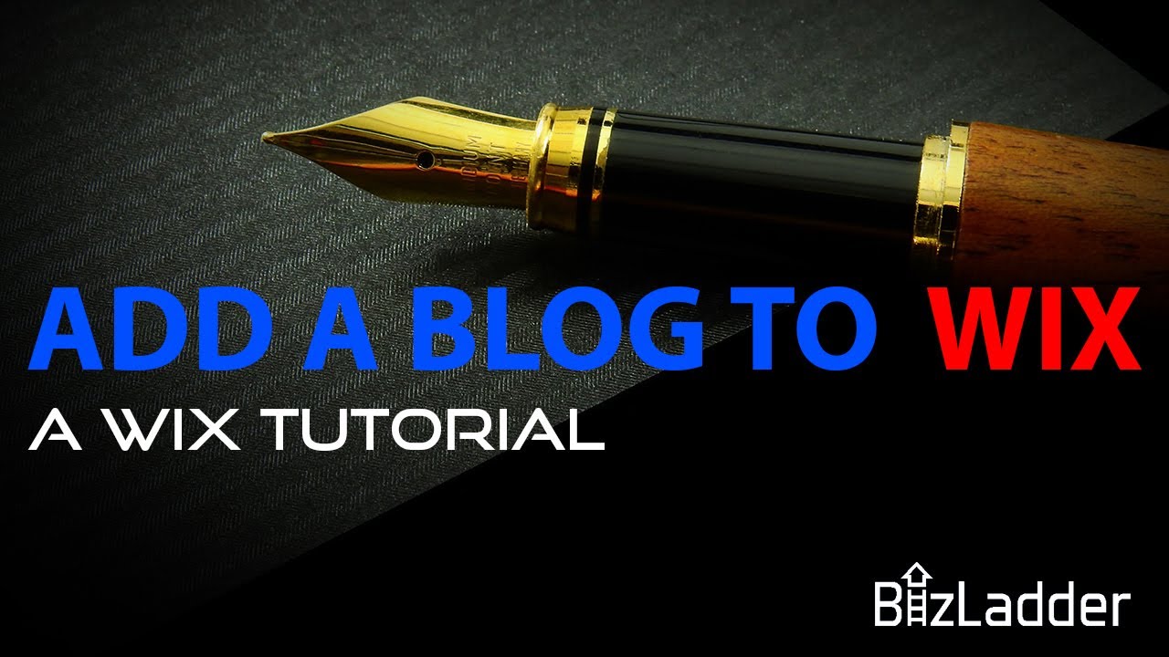 How To Add A Blog To Your Wix Site - A Wix Tutorial
