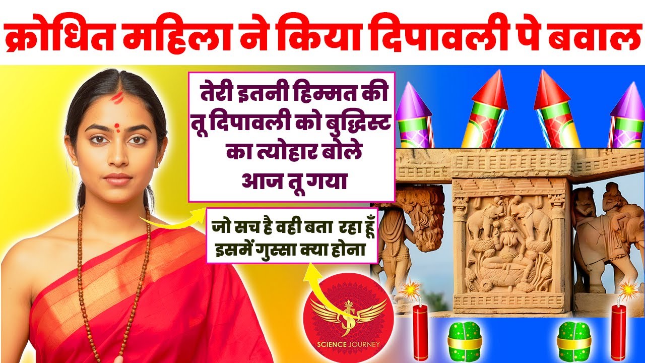 दिवाली हिंदू का या बौद्धधर्म का? | 3 भक्त भक्तिनी एक साथ आए डिबेट करने | Sciecne Journey