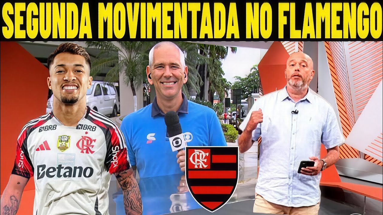 GLOBO ESPORTE FLAMENGO (26/01/2026) MARCOS LEONARDO CHEGANDO NO FLAMENGO? SEGUNDA FEIRA MOVIMENTADA