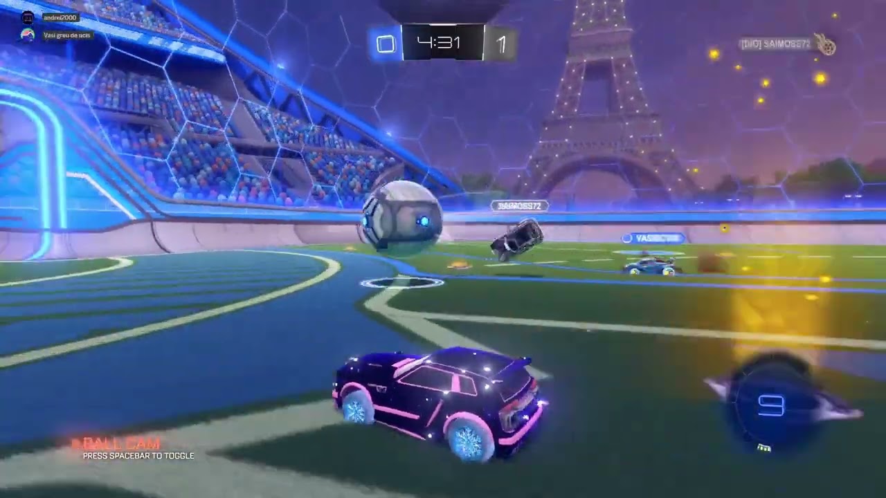 Am jucat Rocket League si ne-am distrat maxim