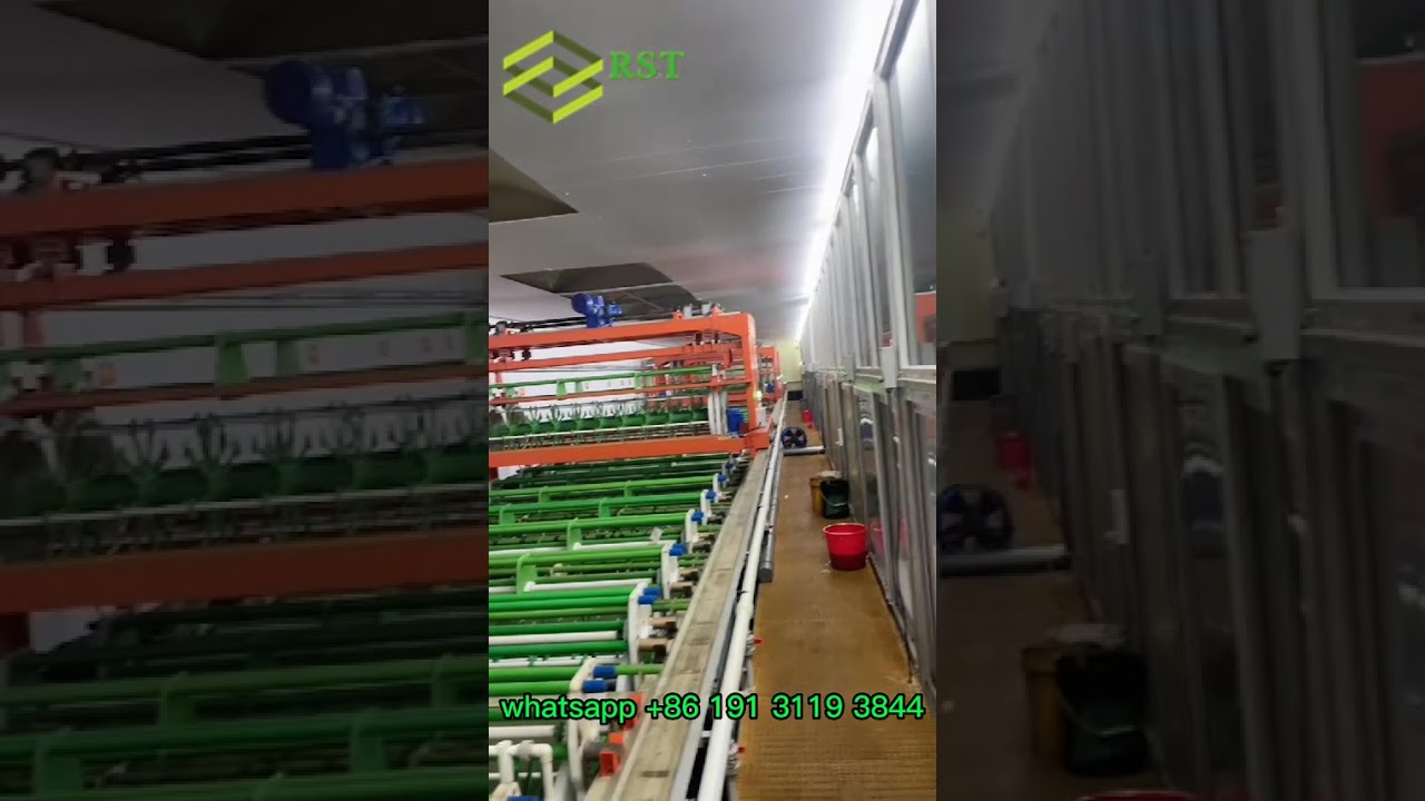 Screw rod zinc plating machine 
