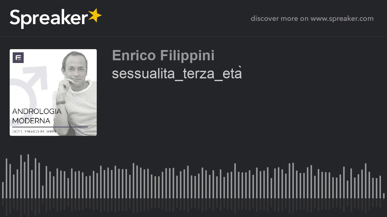 La sessualità nella terza età