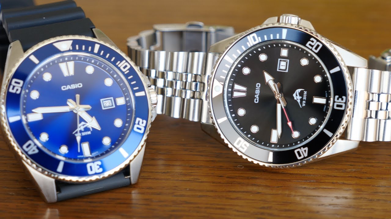 Casio Marlin Duro + Strapcode Super-J Louis