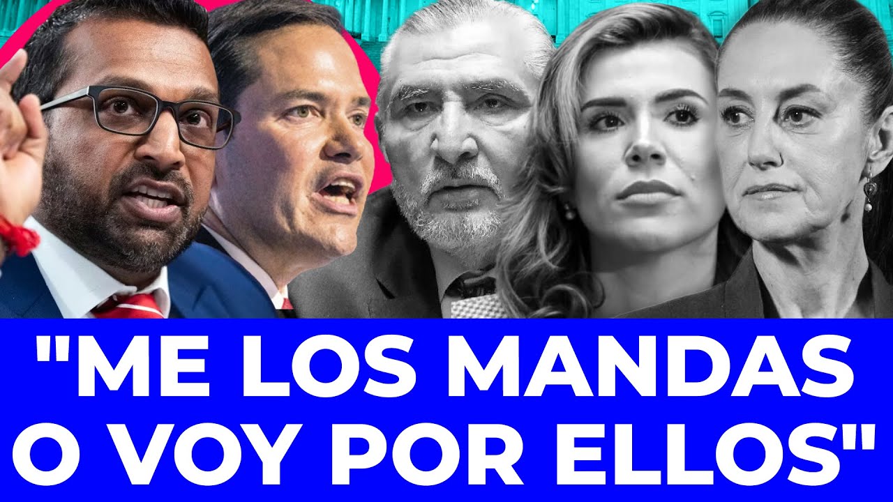 ¡LOS PRIMEROS DE LA LISTA! Marco Rubio pone fecha límite a Sheinbaum para entregar a morenistas