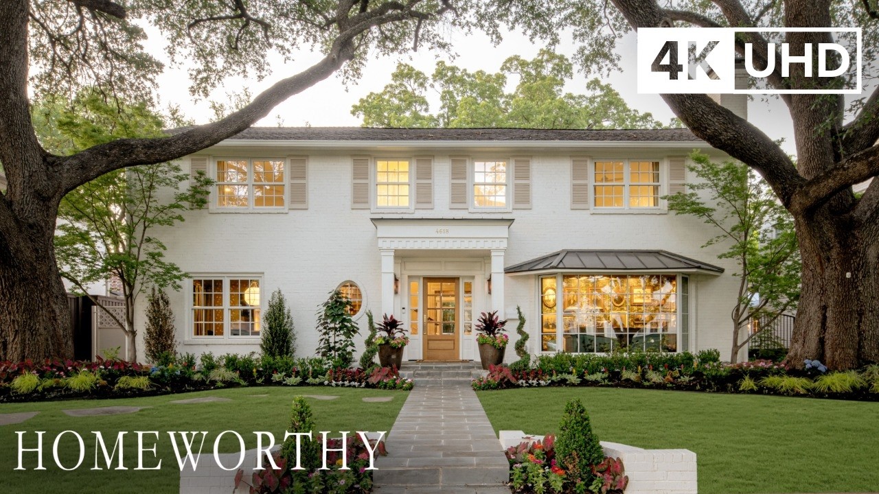 HOUSE TOUR | Husband-and-Wife Duo Reimagine Their 1950s Colonial Home in Texas | 4K